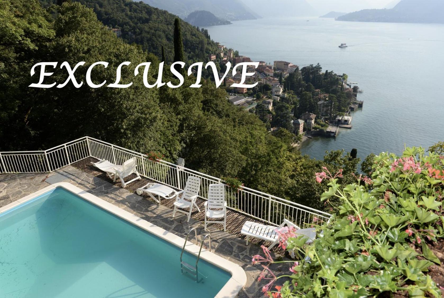 Miralago Stunning View Over Varenna Perledo Exterior foto